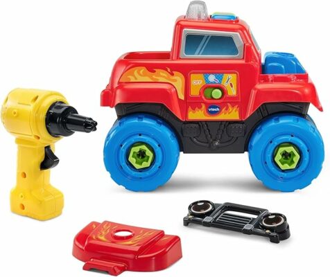 VTech Drill and Learn Motorized Monster Truck with Repair Tools
