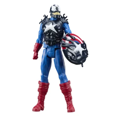 Marvel Avengers Captain America & Venomized Hulk Action Figures