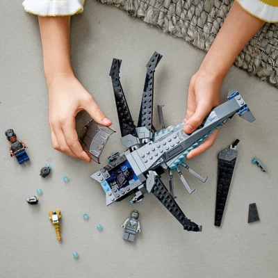 LEGO Marvel Avengers Black Panther Dragon Flyer Building Toy