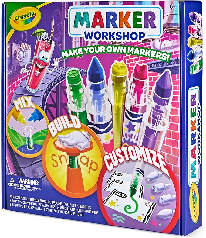 Crayola Marker Maker Kit for Kids Arts & Crafts Crayola Marker Maker Kit for Kids Arts & Crafts