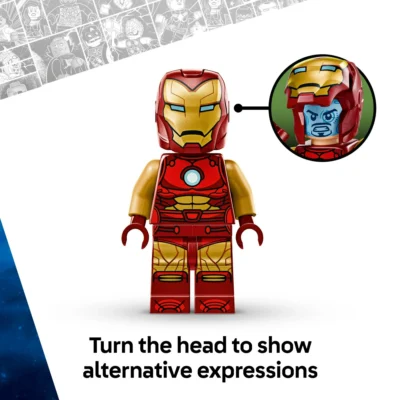LEGO Marvel Iron Man Mech vs. Ultron Building Toy Set