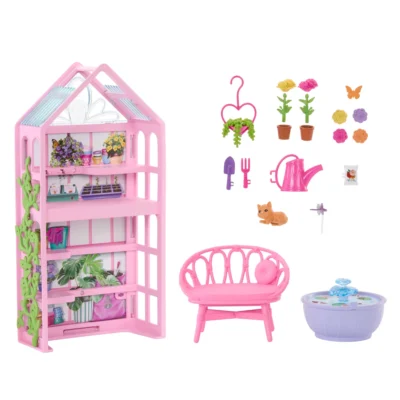 Barbie World Backyard Garden Toy Playset