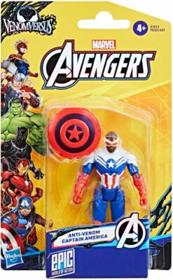 Marvel Avengers Anti Venom Captain America Figure