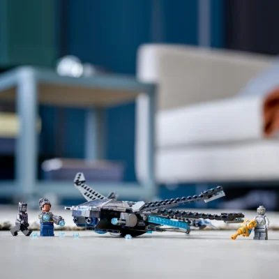 LEGO Marvel Avengers Black Panther Dragon Flyer Building Toy