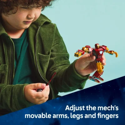 LEGO Marvel Iron Man Mech vs. Ultron Building Toy Set