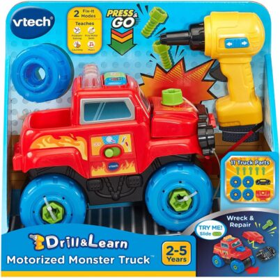 VTech Drill and Learn Motorized Monster Truck with Repair Tools