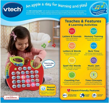VTech ABC Learning Apple Red