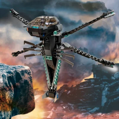 LEGO Marvel Avengers Black Panther Dragon Flyer Building Toy