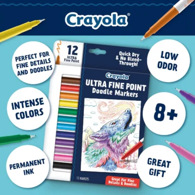 Crayola Ultra Fine Point Markers Art Markers