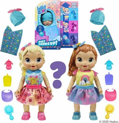 Baby Alive Baby Grows Up Happy Growing and Talking Baby Doll