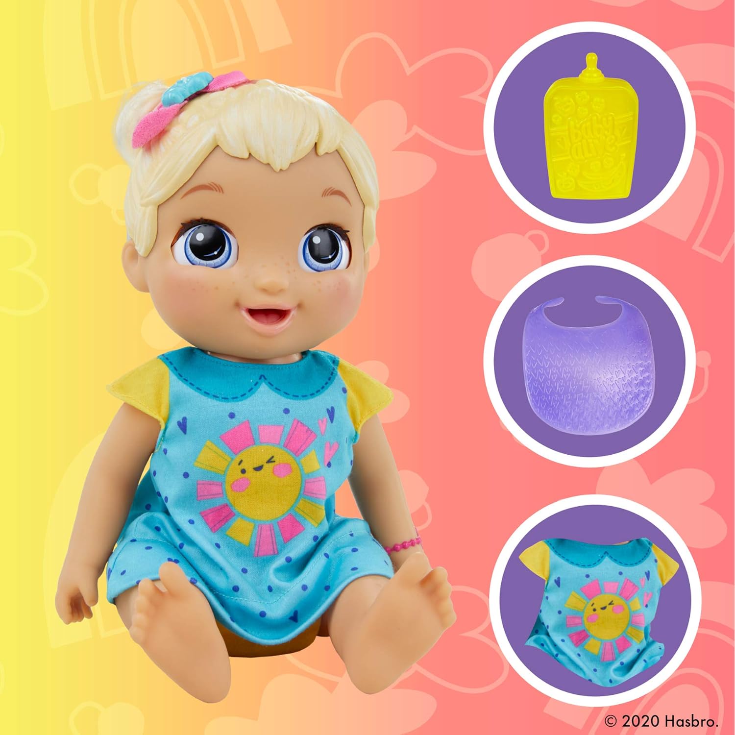 Baby Alive Baby Grows Up Happy Growing and Talking Baby Doll Baby Alive Baby Grows Up Happy Growing and Talking Baby Doll
