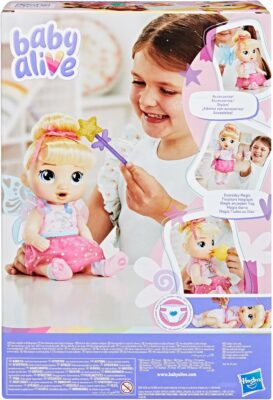 Baby Alive Fairy Fashions Harper Hugs Doll with Clothes Accessories