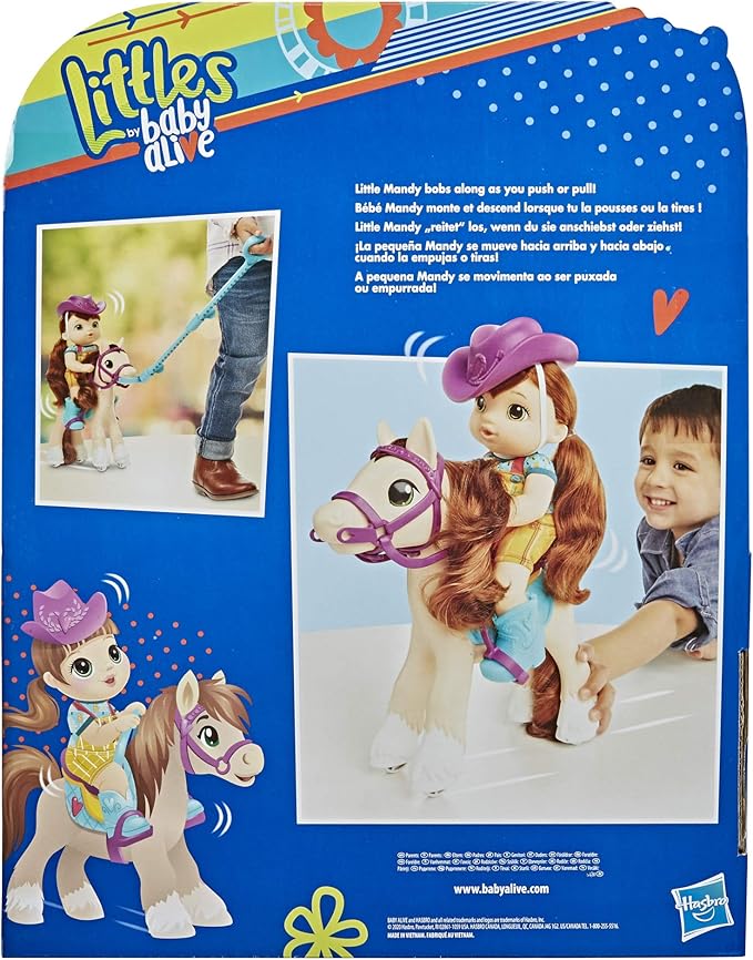 Baby Alive Littles Lil’ Pony Ride Little Mandy Doll Baby Alive Littles Lil’ Pony Ride Little Mandy Doll