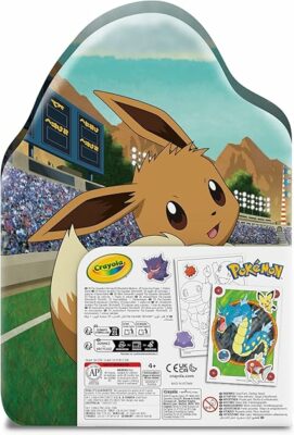 CRAYOLA Case with Colours & Stickers Pokémon Felt Pen Set