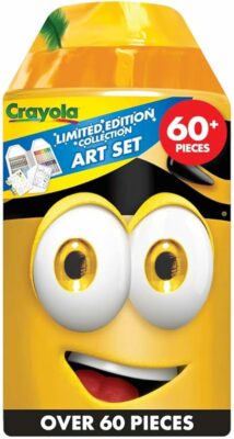 Crayola Coloring Set with Limited Edition Yellow Art Case