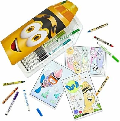 Crayola Coloring Set with Limited Edition Yellow Art Case