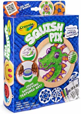 Crayola Squish Pix Model Magic Art Kit for Kids