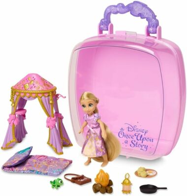 Disney Store Official Rapunzel Once Upon a Story Mini Doll Playset