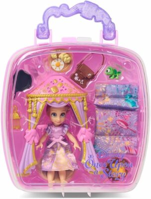 Disney Store Official Rapunzel Once Upon a Story Mini Doll Playset
