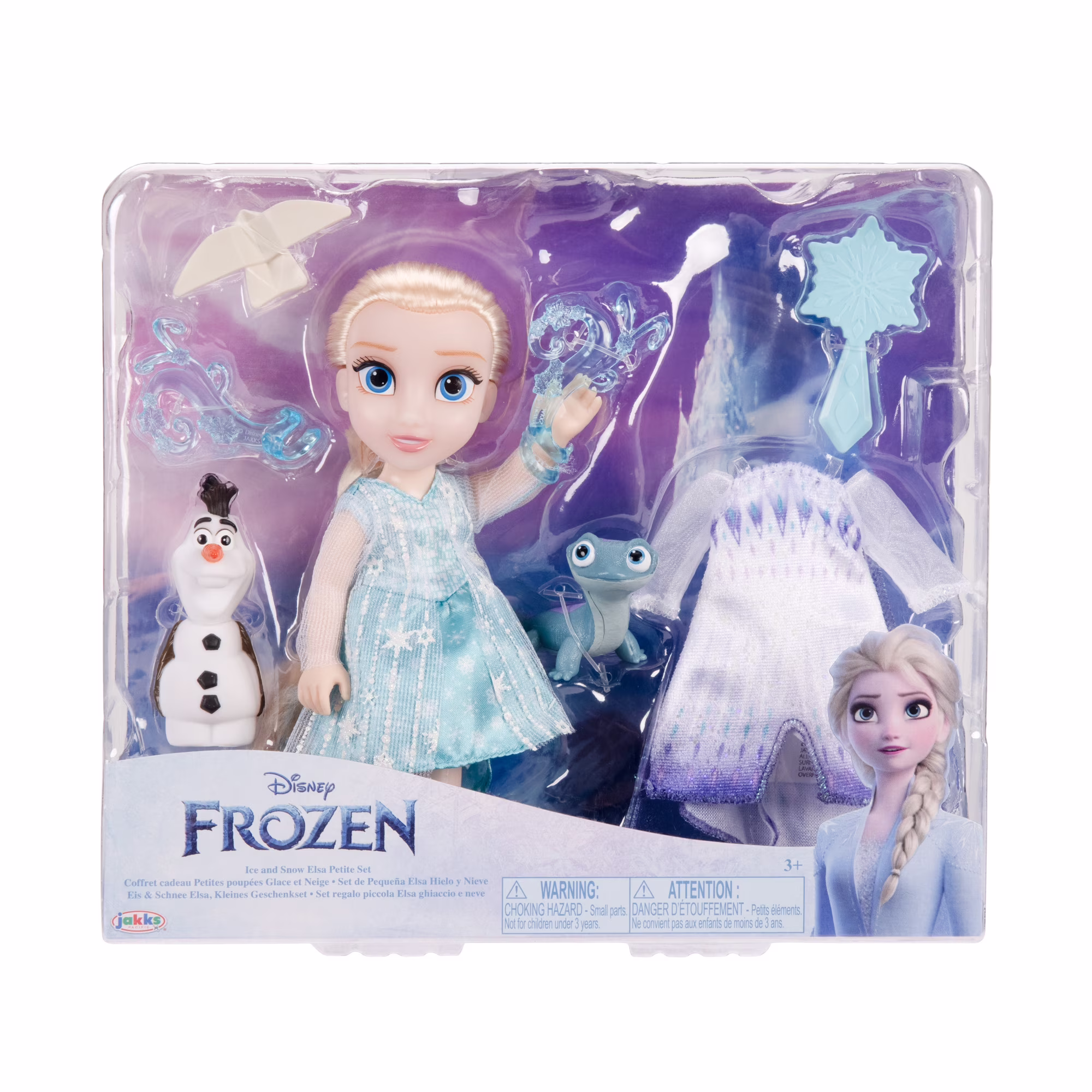Disney's Frozen Ice and Snow 6 inch Elsa Petite Doll Set