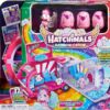 HATCHIMALS Surprise Family Rainbow Camper Car Playset