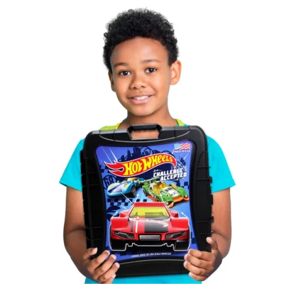 Hot Wheels 110 Vehicle Playsets Plastic Carrying Case in Black