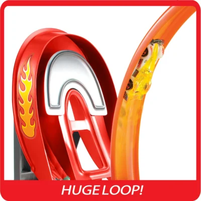 Hot Wheels Action Power Shift Motorized Raceway Track Playset