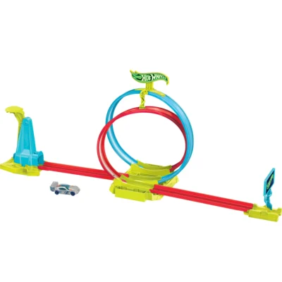 Hot Wheels Neon Speeders Track Set