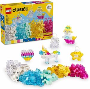 LEGO Classic Magical Transeparent Box Construction Set
