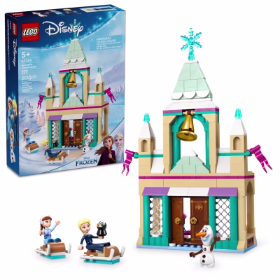 LEGO Disney Frozen Arendelle Frozen Castle Building Playset for Kids
