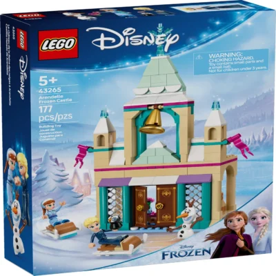 LEGO Disney Frozen Arendelle Frozen Castle Building Playset for Kids