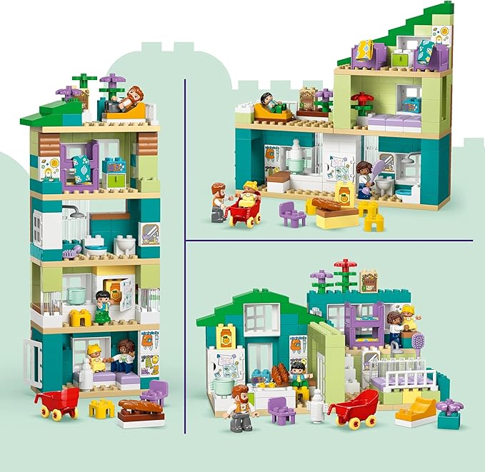 Lego Duplo 3 in 1 Modern House and Gazebo Figure Toy Lego Duplo 3 in 1 Modern House and Gazebo Figure Toy