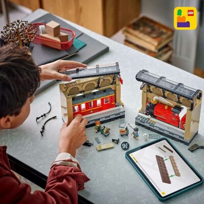 Lego Harry Potter Book Stand Hogwarts Express Toy Birthday Present Blocks