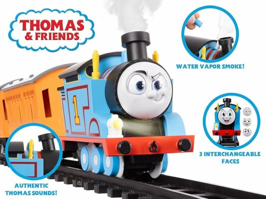 Lionel Mattel Thomas & Friends Battery O Gauge Toy Train Set with Remote