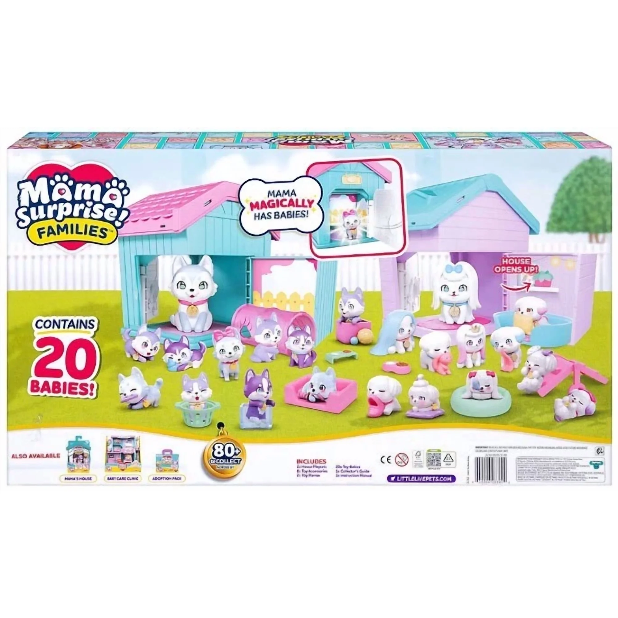 Little Live Pets Mama Surprise! Families Mama's House Foldout Playset Little Live Pets Mama Surprise! Families Mama's House Foldout Playset