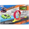 Maisto Single Loop Launcher with Die Cast Green Lamborghini Racer Car