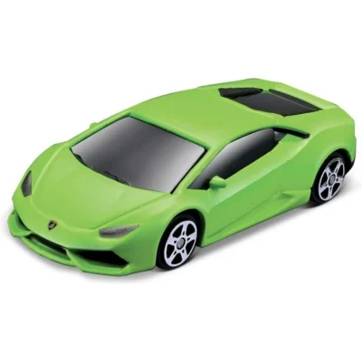 Maisto Single Loop Launcher with Die Cast Green Lamborghini Racer Car