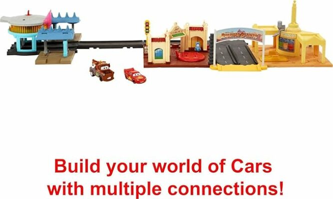 Mattel Disney and Pixar Cars On The Road Playset