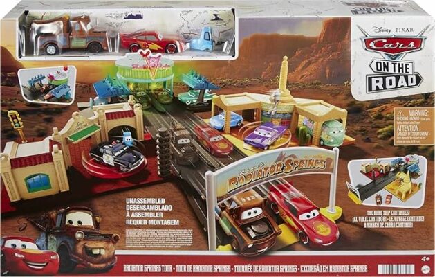 Mattel Disney and Pixar Cars On The Road Playset