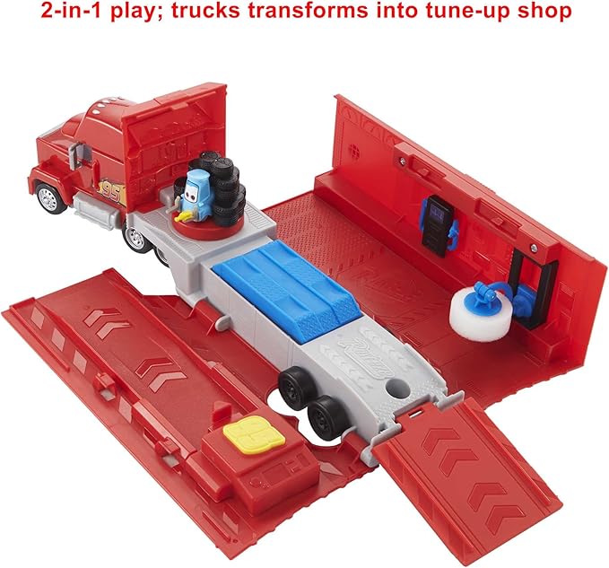 Mattel Disney and Pixar Cars Transforming Mack Playset Mattel Disney and Pixar Cars Transforming Mack Playset
