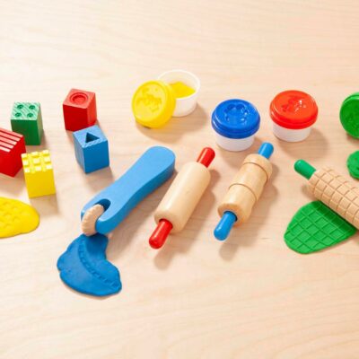Melissa & Doug Shape Model and Mold Clay Activity Set