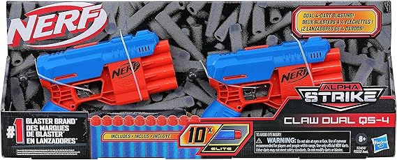 Nerf Alpha Strike Claw Dual QS-4 Blaster Set