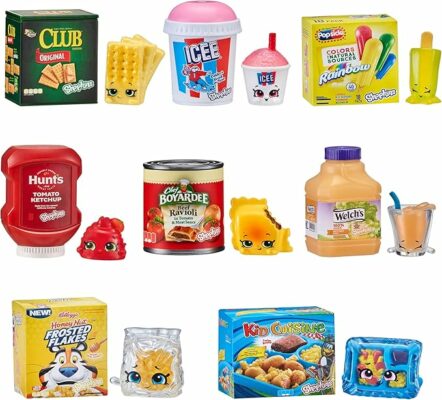 Shopkins Micro Mart 16 Pieces