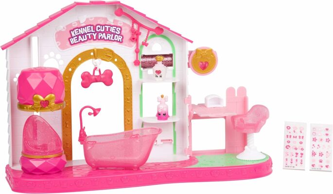 Shopkins Season 9 Wild Style Kennel Cutie Beauty Parlor Playset