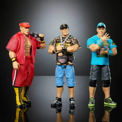WWE Elite Collection John Cena 3 Pack Collectible Set Action Figure