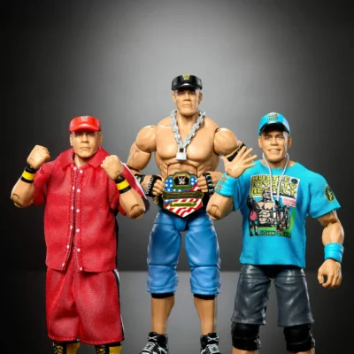 WWE Elite Collection John Cena 3 Pack Collectible Set Action Figure