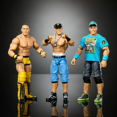 WWE Elite Collection John Cena 3 Pack Collectible Set Action Figure