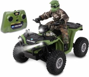 1 8 Rc Polaris Sportsman XP 1000 with Turbo Boost & Rider