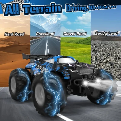 All-Terrain Remote Control Truck Rechargeable Rc Truck with LED