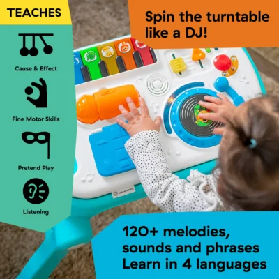 Baby Einstein Musical Mix N Roll 4 in 1 Push Walker Activity Center